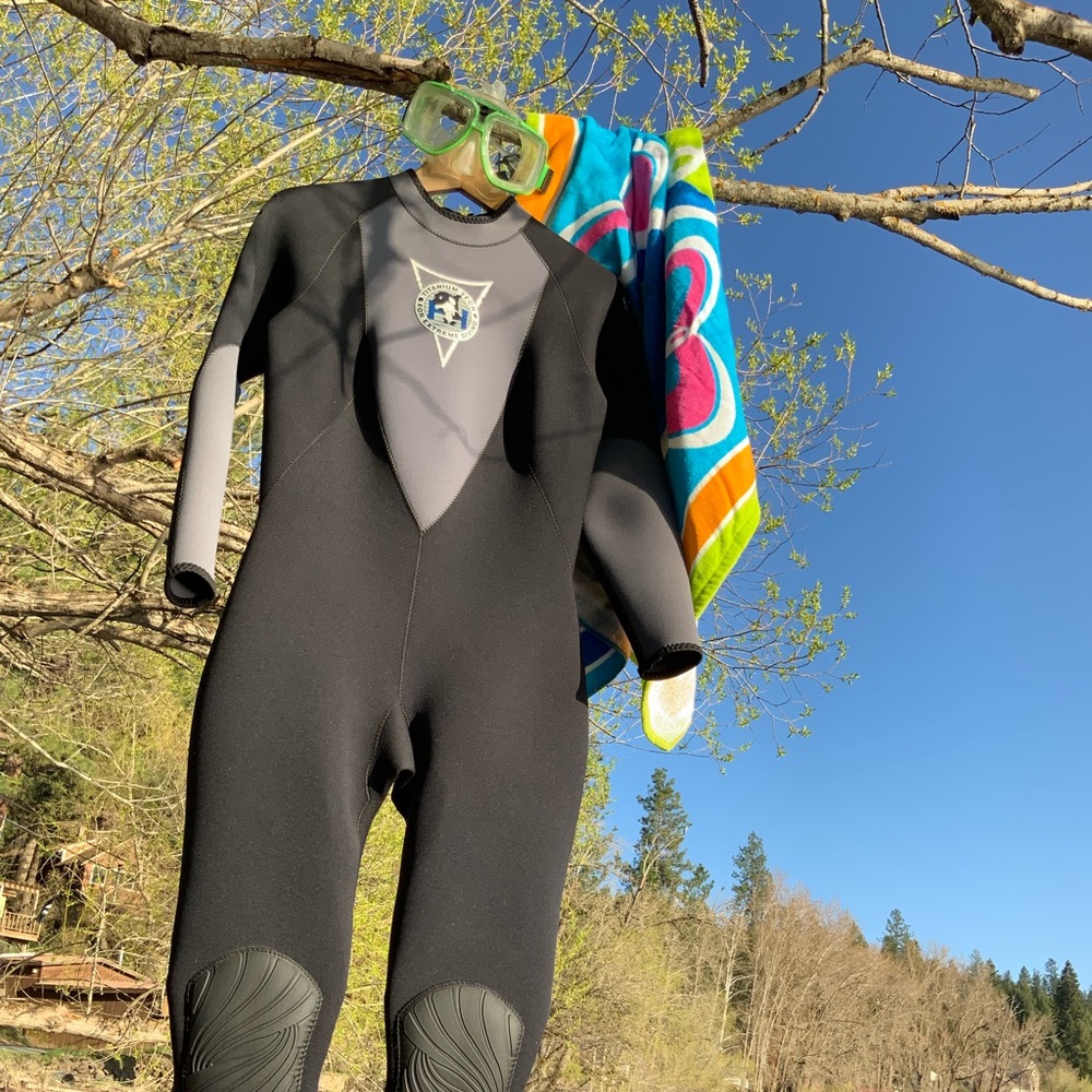 Harvey’s Titanium Tech Wetsuit Women Lg New W/tags